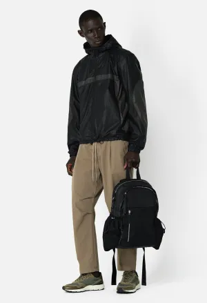 Leather Adapt Anorak / Paneled Charcoal