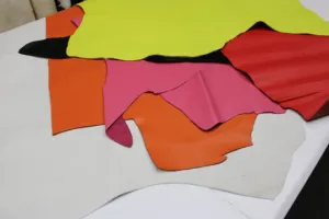 LEATHER BUNDLE COLORS - 30 sq.ft. Bundle Of Assorted Colors - 5 to 6 Color Mix