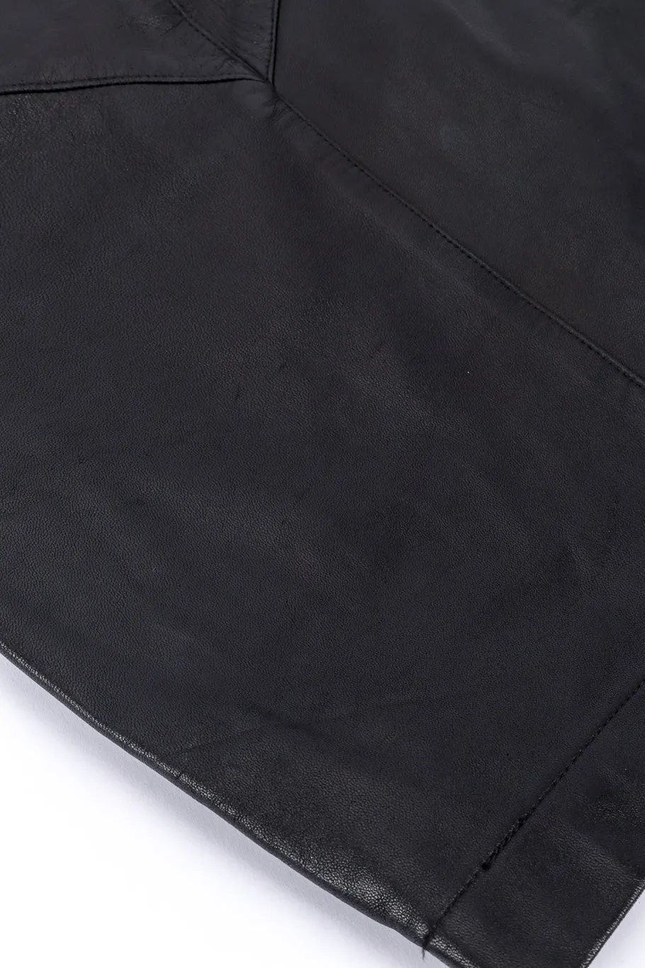 Leather Pencil Skirt