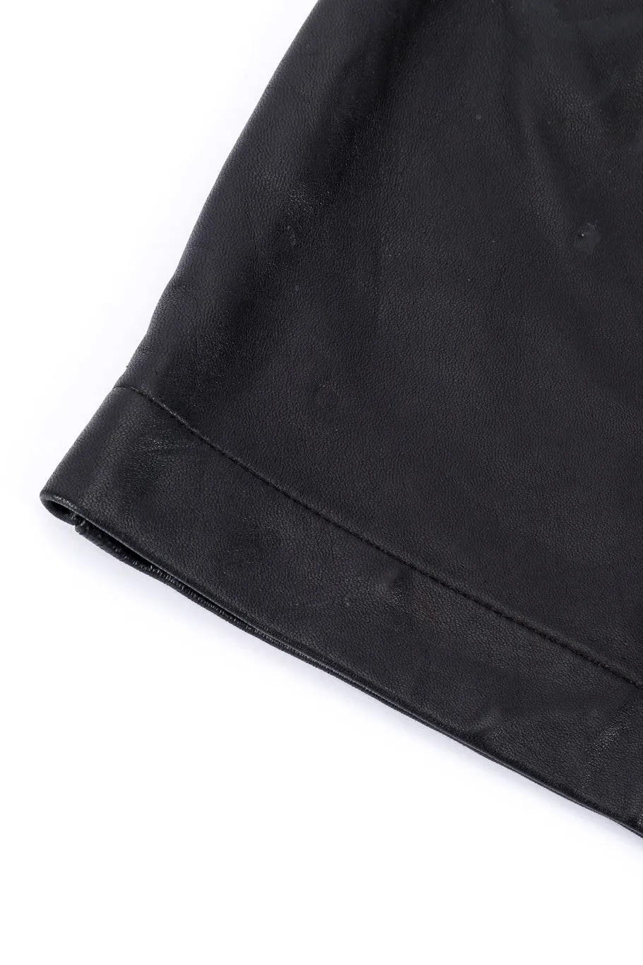 Leather Pencil Skirt