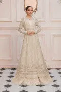 LF-PO-102-B-White | MariaB M.Luxe Fabrics | Unstitched Embroidered Fabric