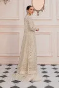 LF-PO-102-B-White | MariaB M.Luxe Fabrics | Unstitched Embroidered Fabric