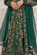 LF-ZN-122-A-Green | MariaB M.Luxe Fabrics | Unstitched Embroidered Fabric