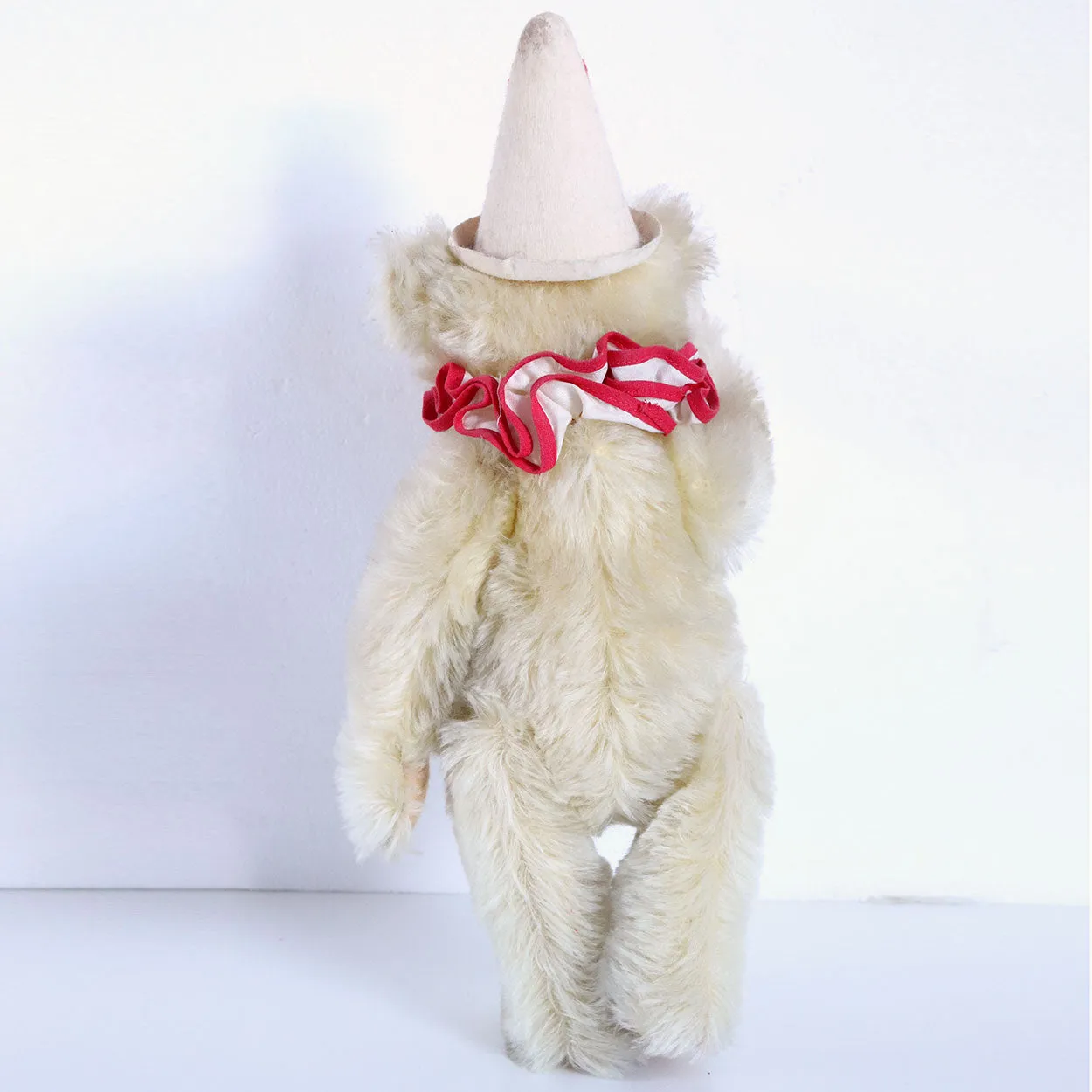 Limited Edition German Steiff 1926 Replica Teddy Clown Bear Stuffed Toy