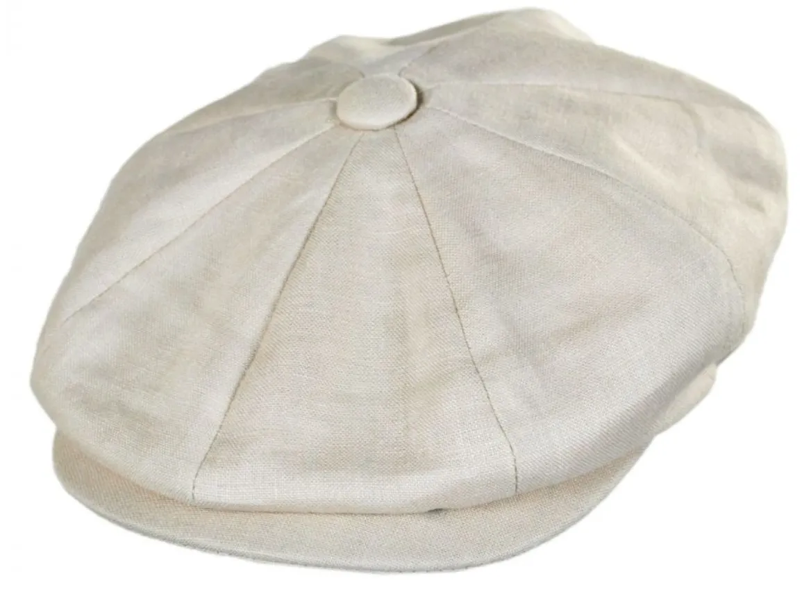 linen newsboy