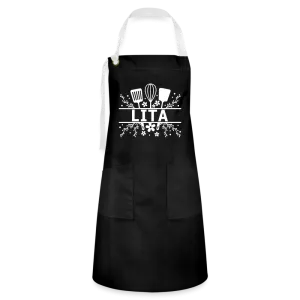 Lita Artisan Apron - Black