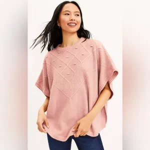 LOFT WOMEN’S MODERN PONCHO NWT