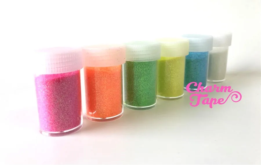 Loose Neon Color glitters, bottle UV resin, nail gel, acrylic nail, nail polish glitter Extra Fine Iridescent Embellishment Costume Craft