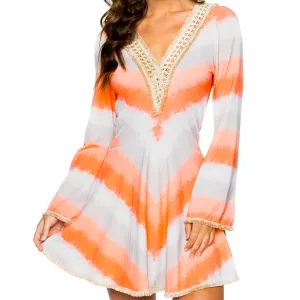 LOS FLAMENCOS - Deep Plunge Dress