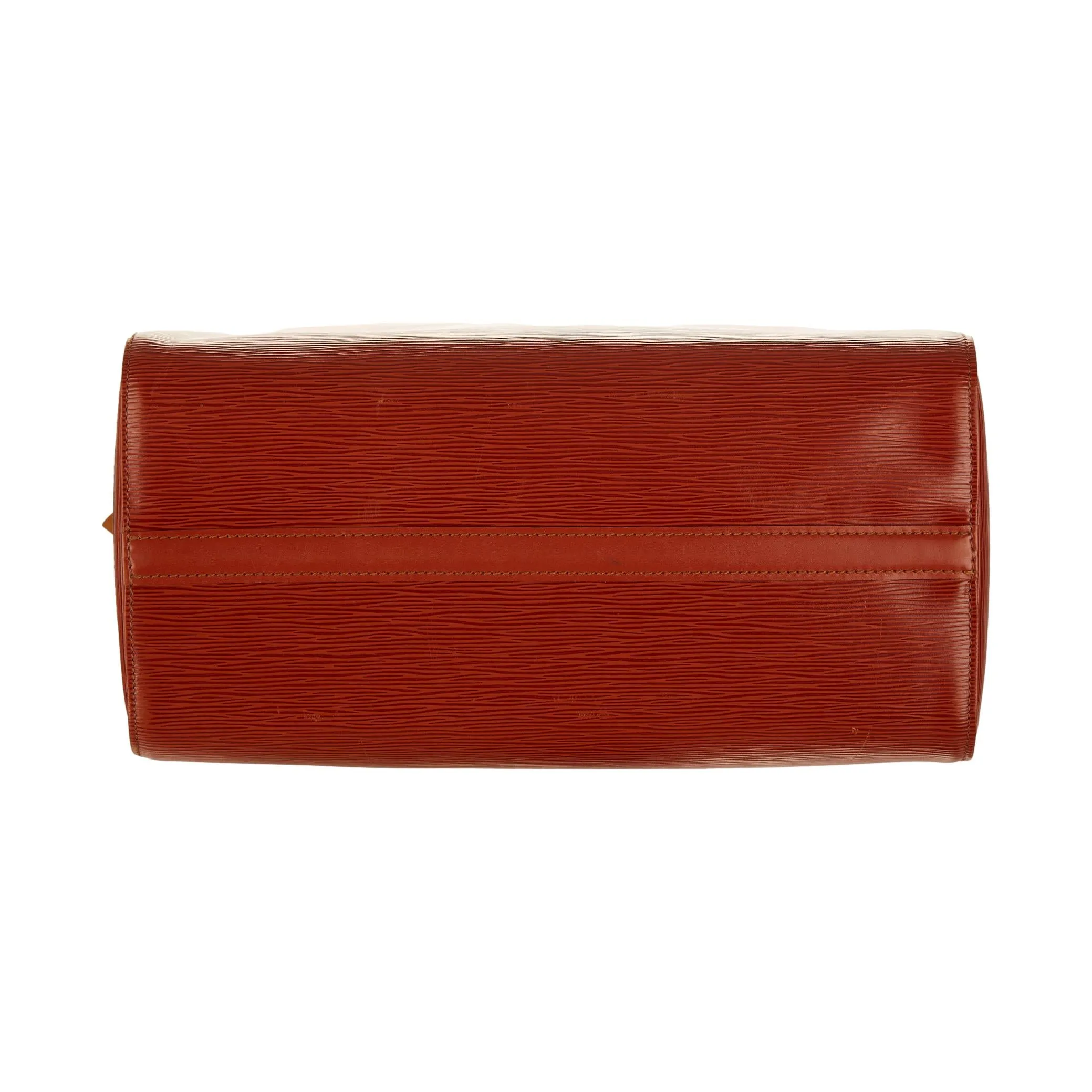 Louis Vuitton Brown Epi Speedy 35