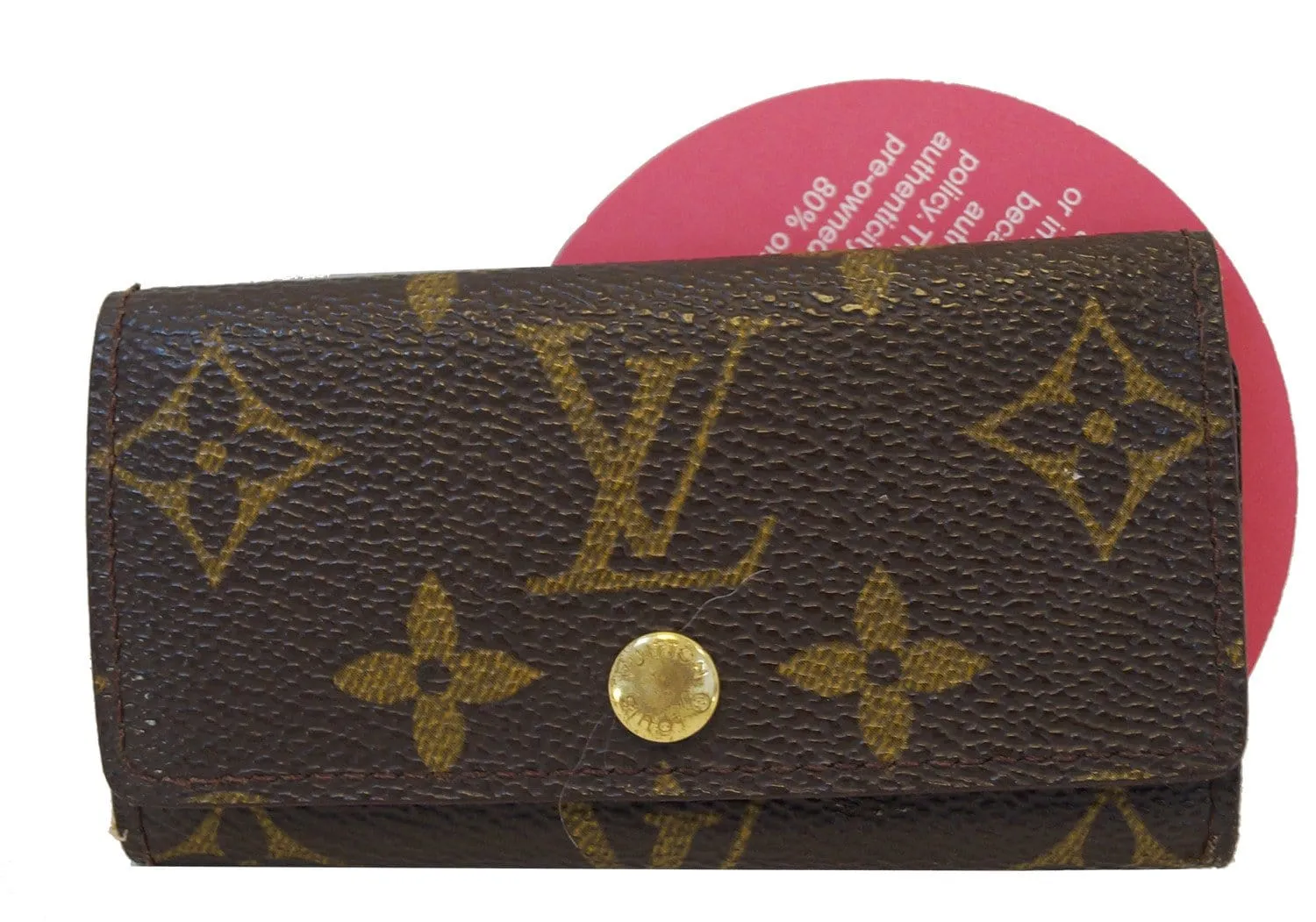 LOUIS VUITTON Monogram Canvas 4 Keys Holder Case - Sale