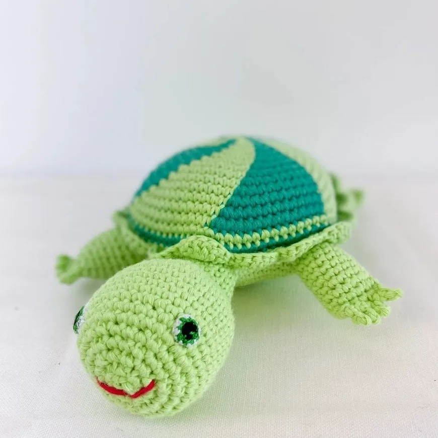 Louise Crochet Turtle - Small