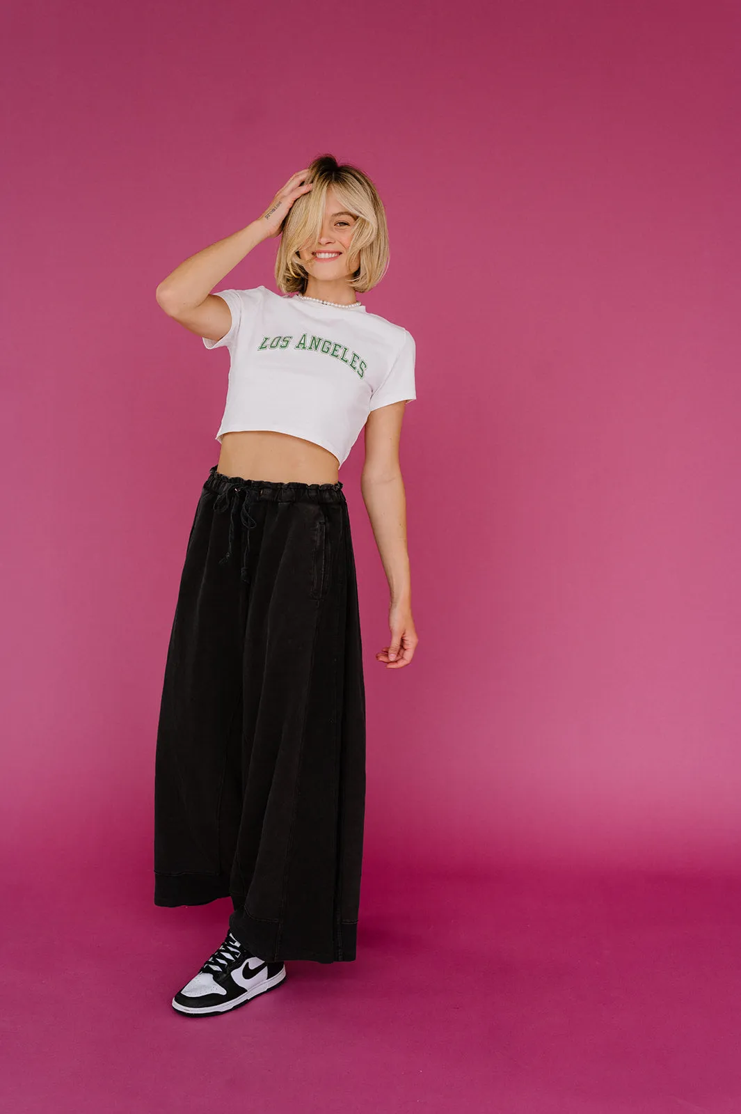 Loving Is Easy Lounge Pant// Black *RESTOCKED*