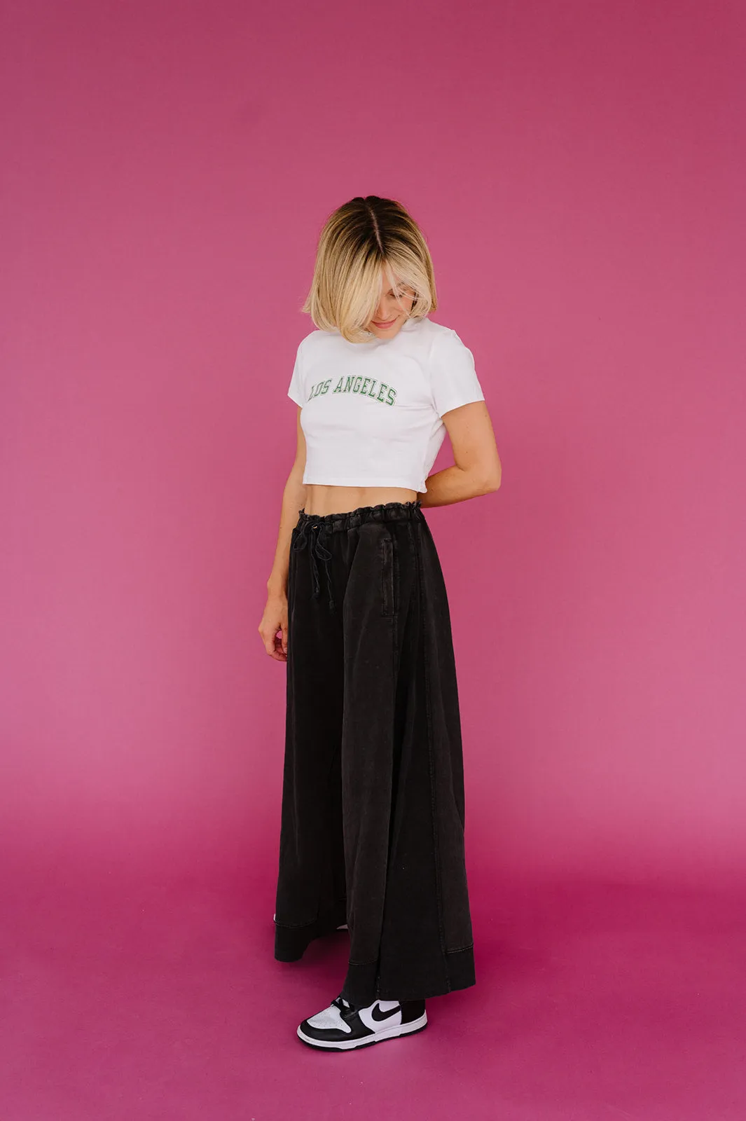 Loving Is Easy Lounge Pant// Black *RESTOCKED*
