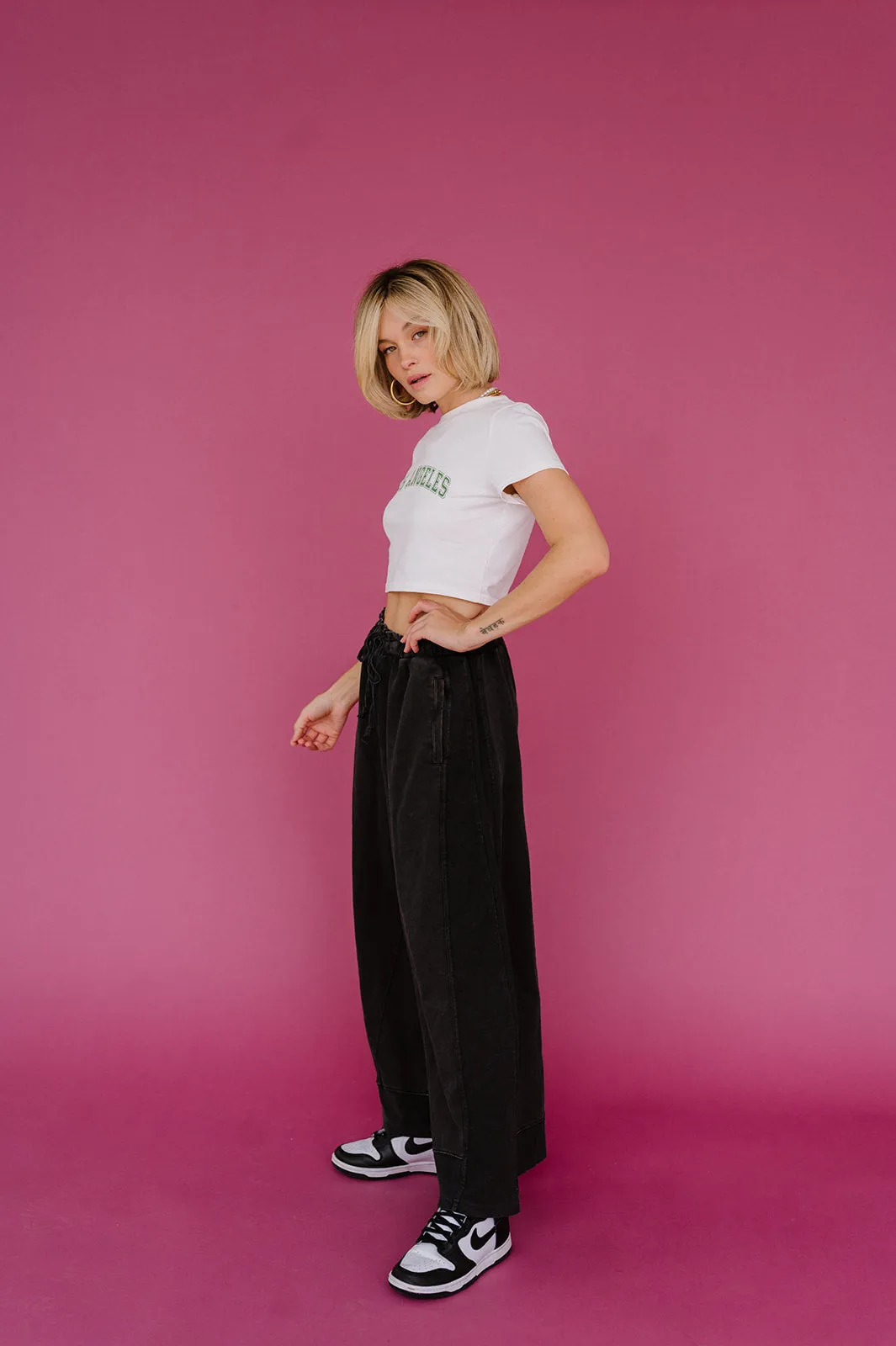 Loving Is Easy Lounge Pant// Black *RESTOCKED*