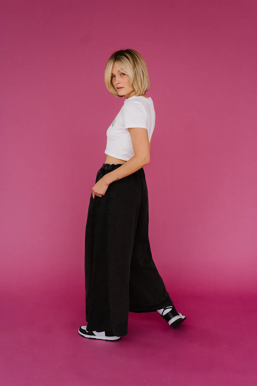 Loving Is Easy Lounge Pant// Black *RESTOCKED*
