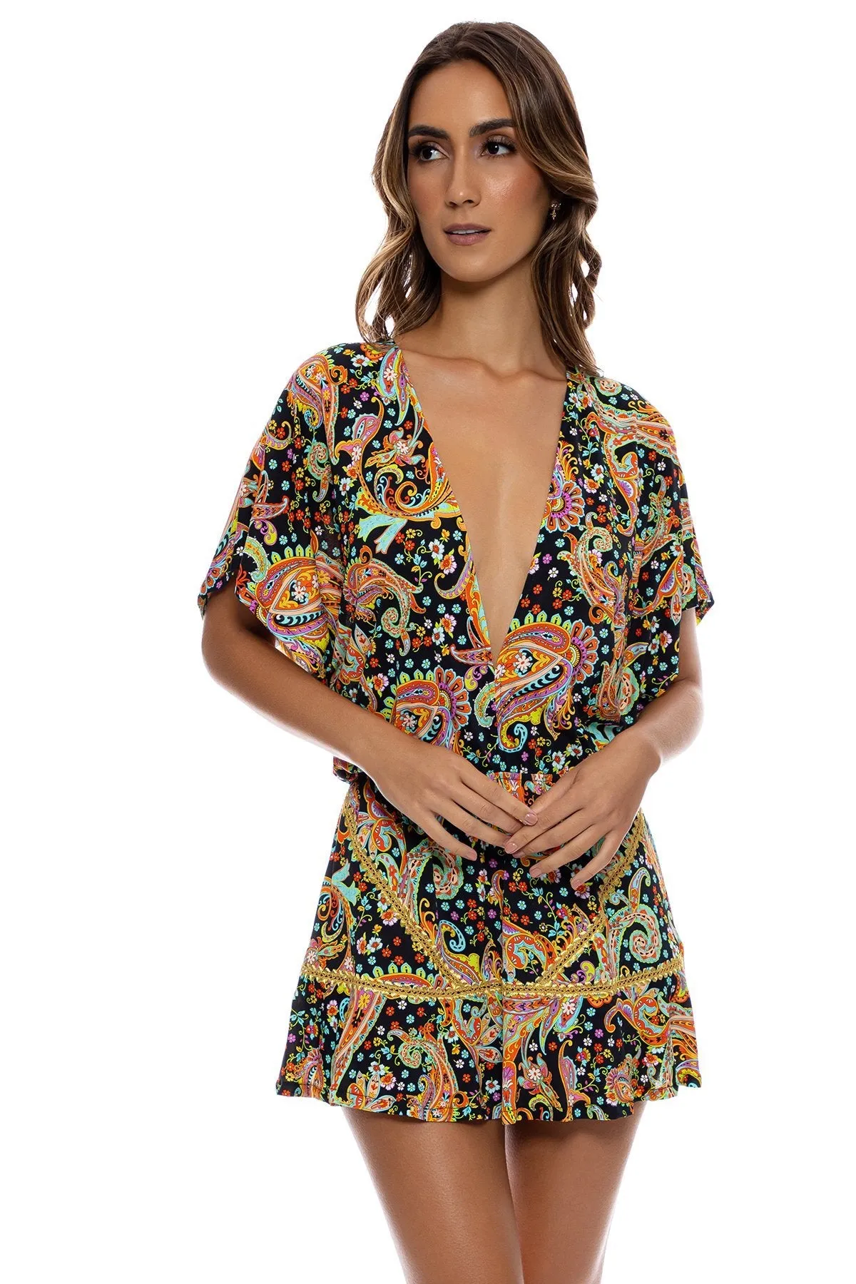 LULI GYPSY - Playera Ruffle Dress