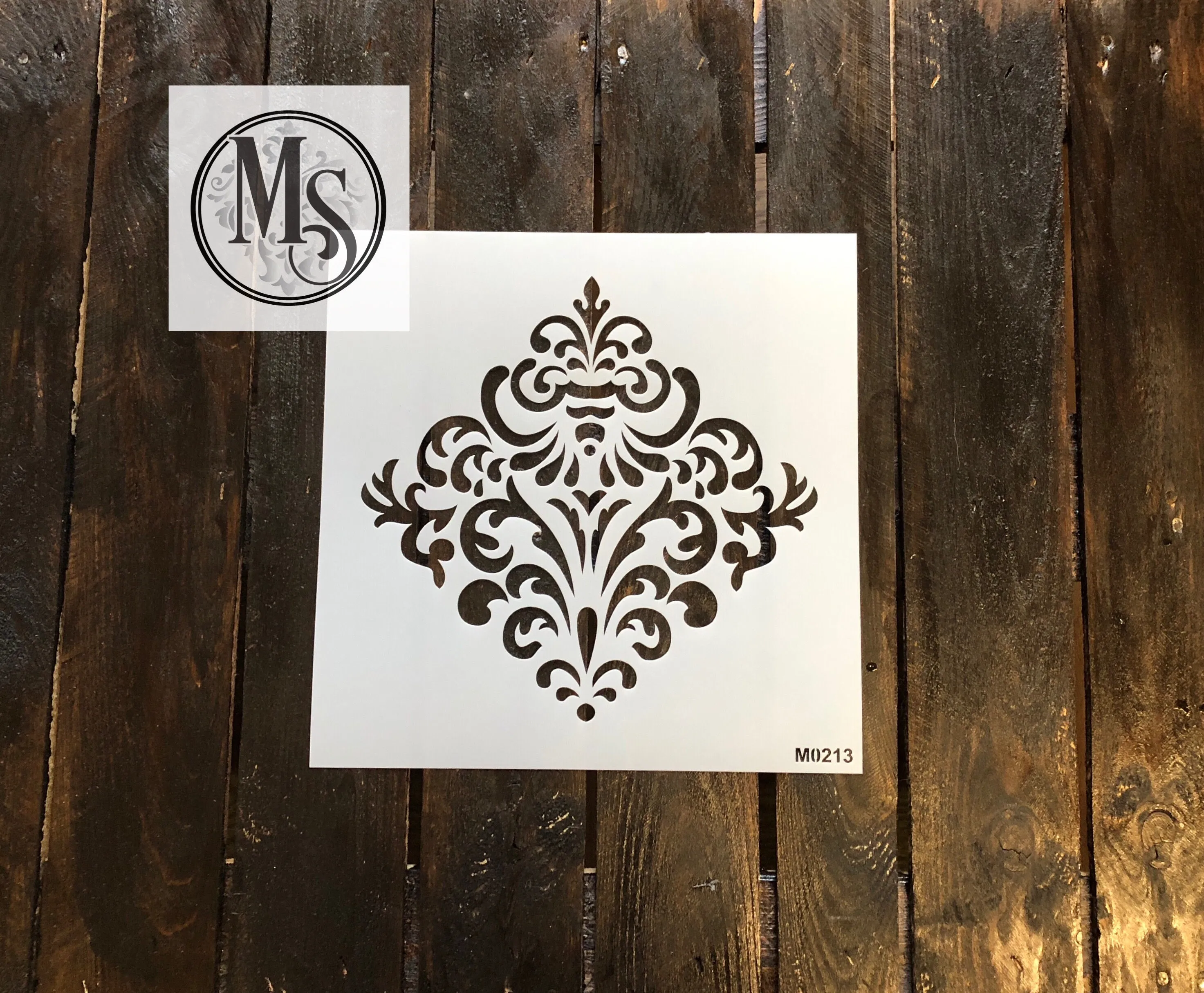 M0213  Decorative Damask