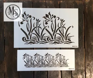 M0218 Iris in water - 2 sizes