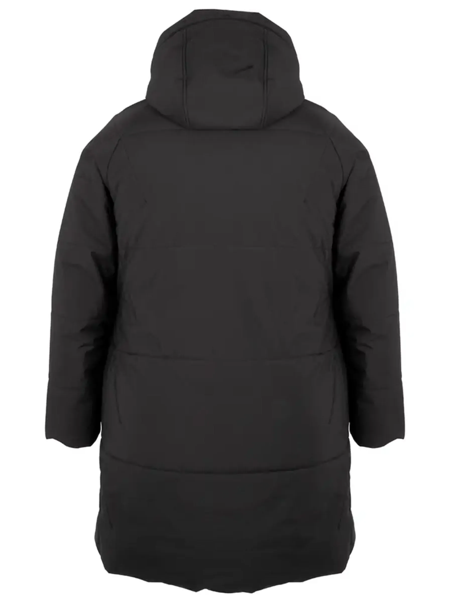 Manteau d'hiver Sporty Plus Taille Plus - Noir