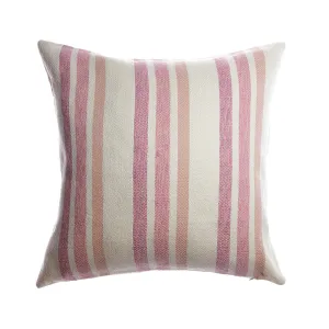 Marlene Square Wool Pillow - Pinky