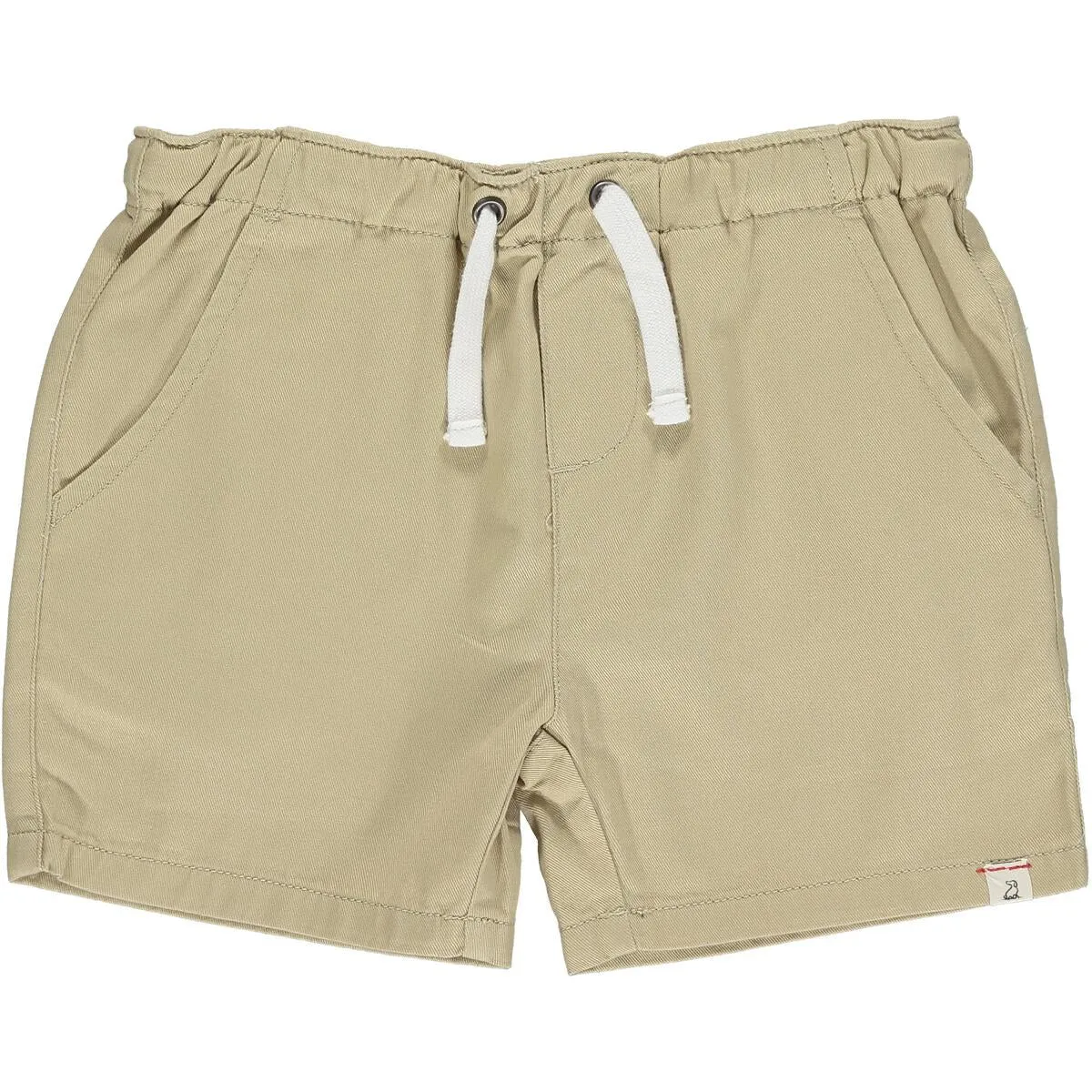 Me & Henry Hugo Twill Shorts in Stone