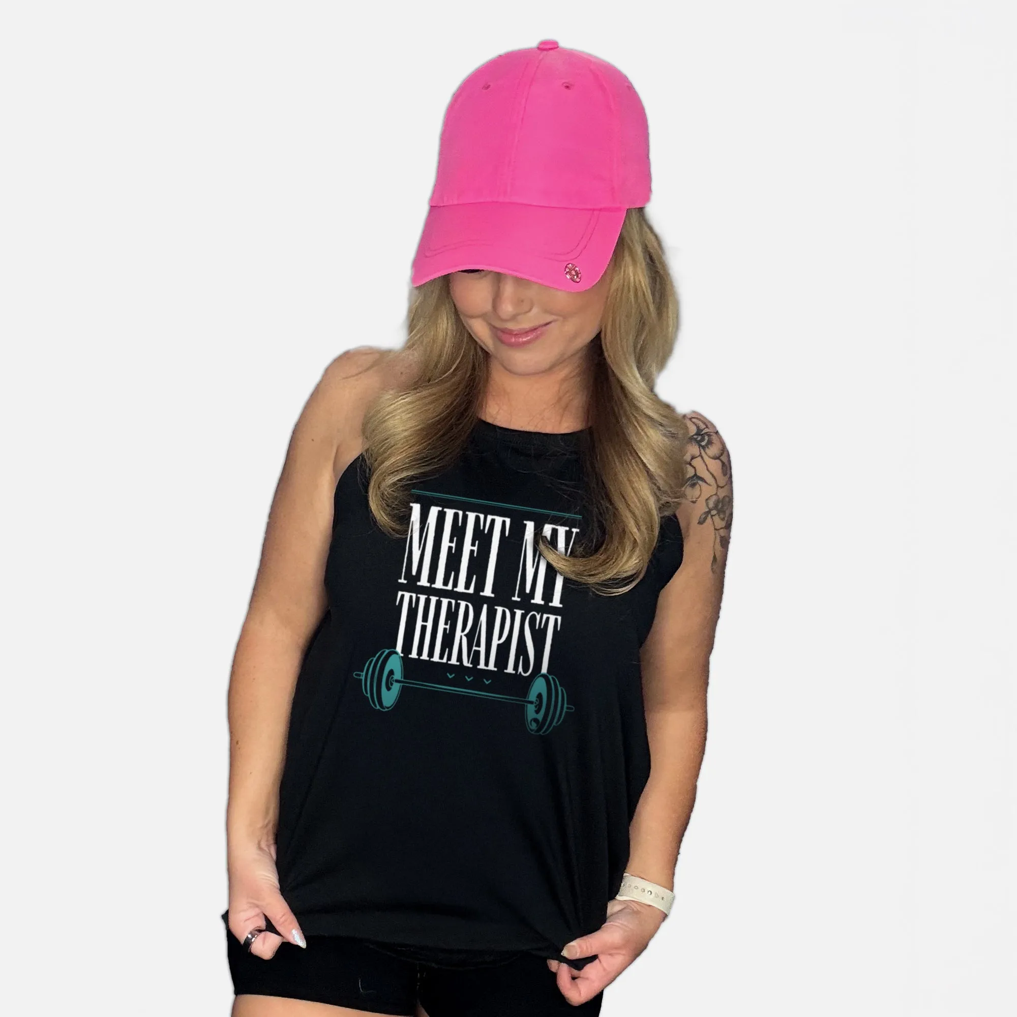 Meet my therapist Rocker Tank Top
