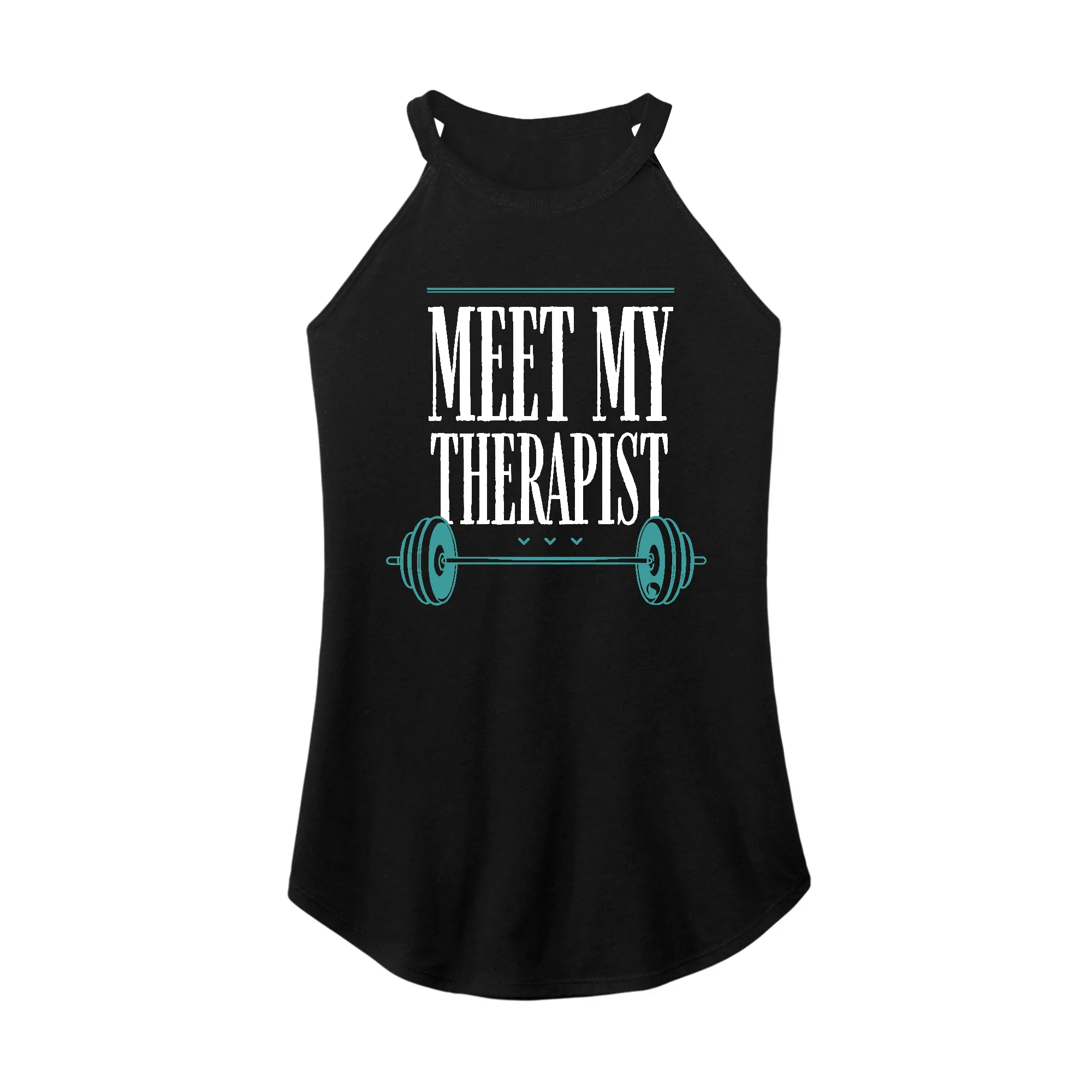 Meet my therapist Rocker Tank Top