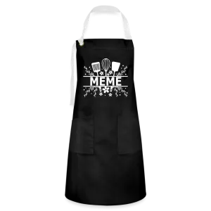 Meme Artisan Apron - Black
