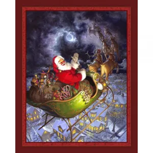 Merry Christmas to All - Santa Digital Panel