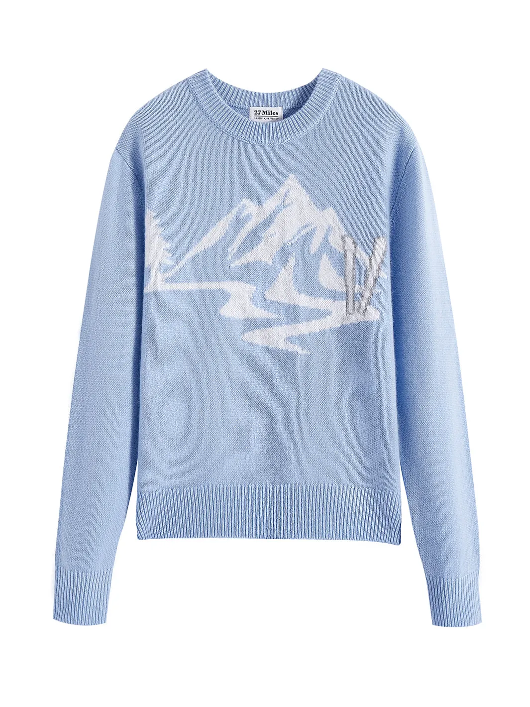 Micola Cashmere Crew Neck Sweater For Women