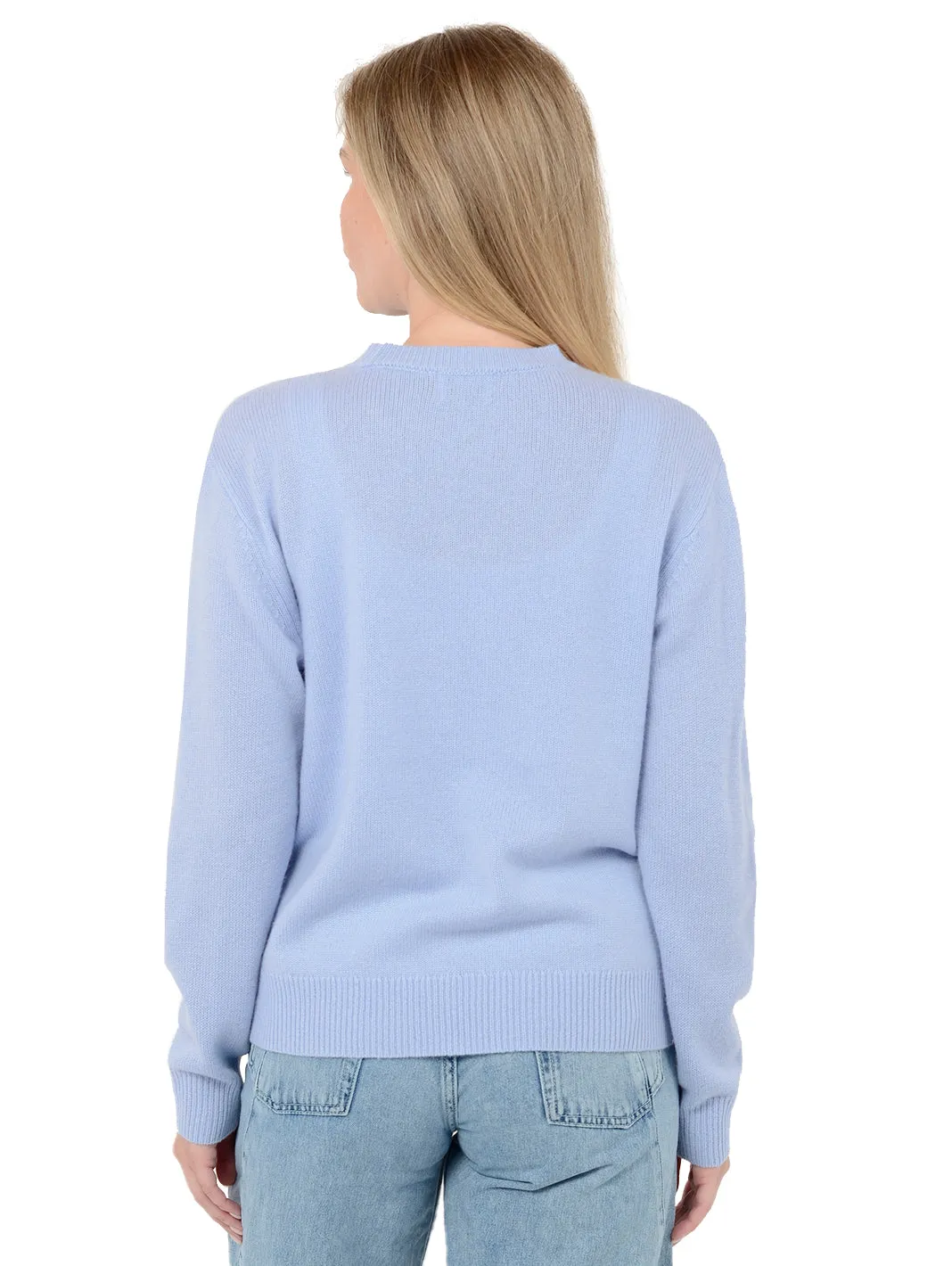 Micola Cashmere Crew Neck Sweater For Women