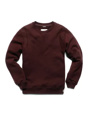 Midweight Fleece Crewneck Crimson
