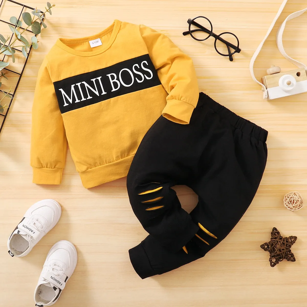 Mini Boss Outfit Set