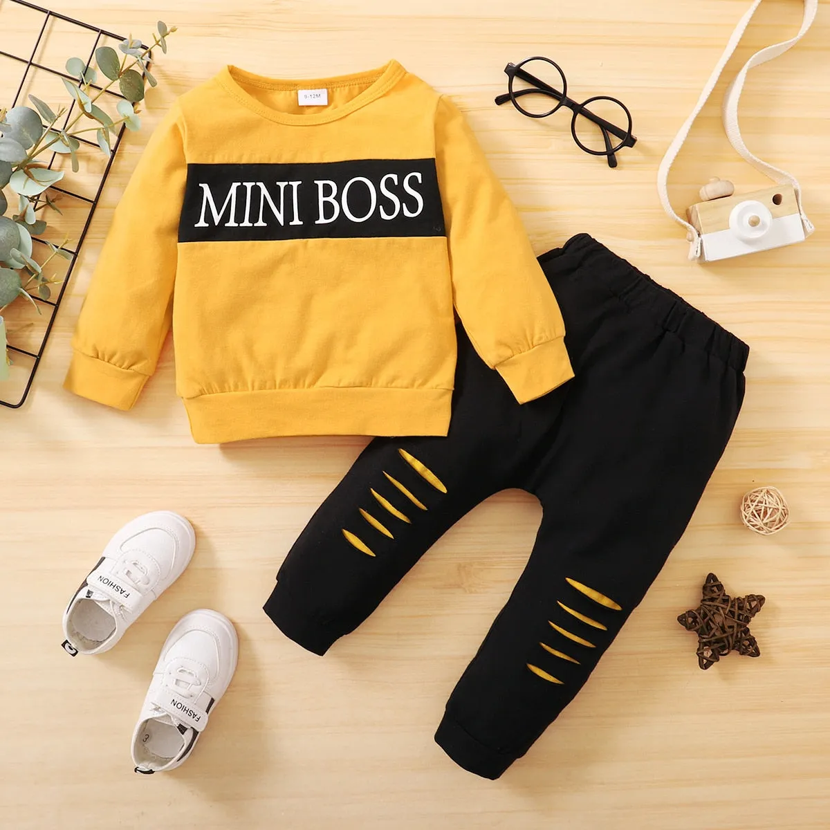 Mini Boss Outfit Set