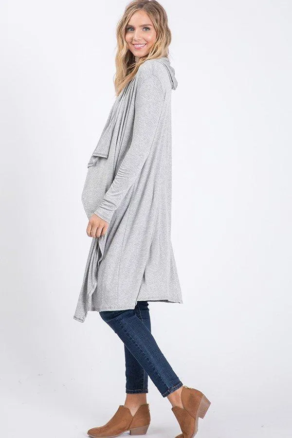 Misty Hooded Cardigan