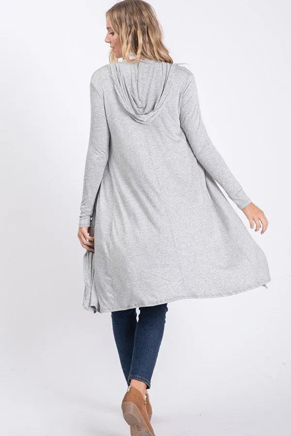 Misty Hooded Cardigan