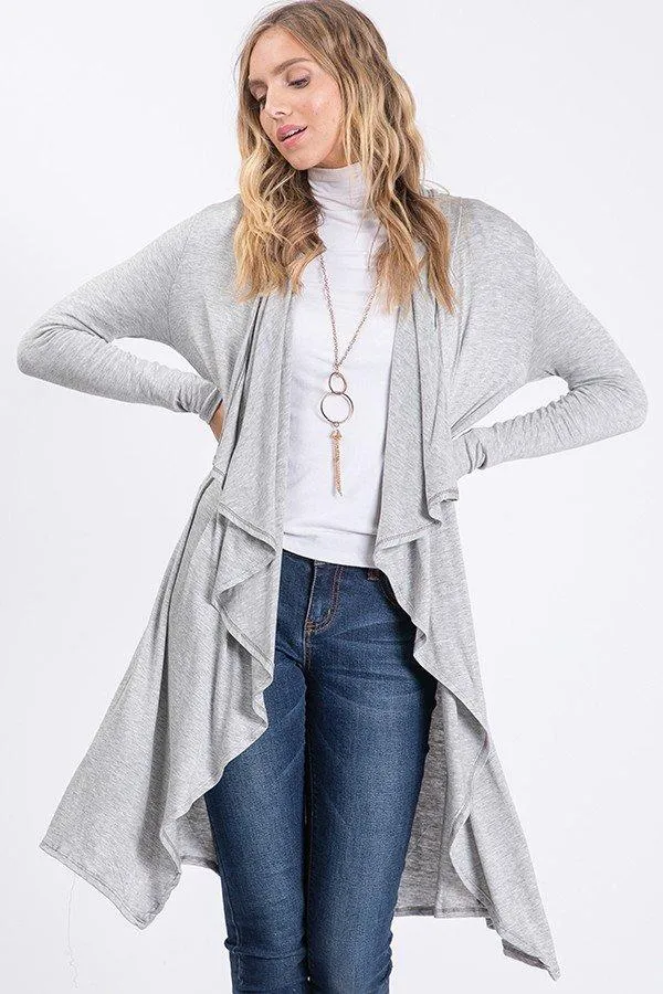Misty Hooded Cardigan