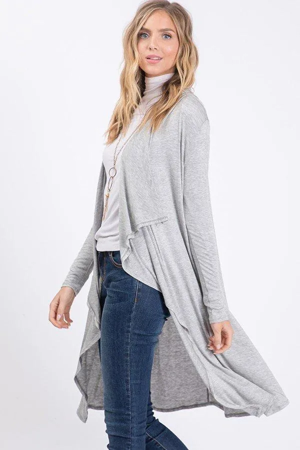 Misty Hooded Cardigan