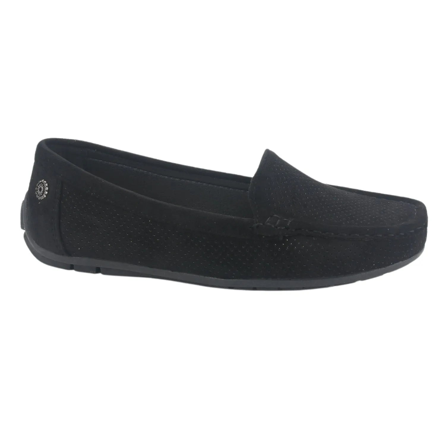Mocasin Chalada Mujer Nautico-2 Negro Casual