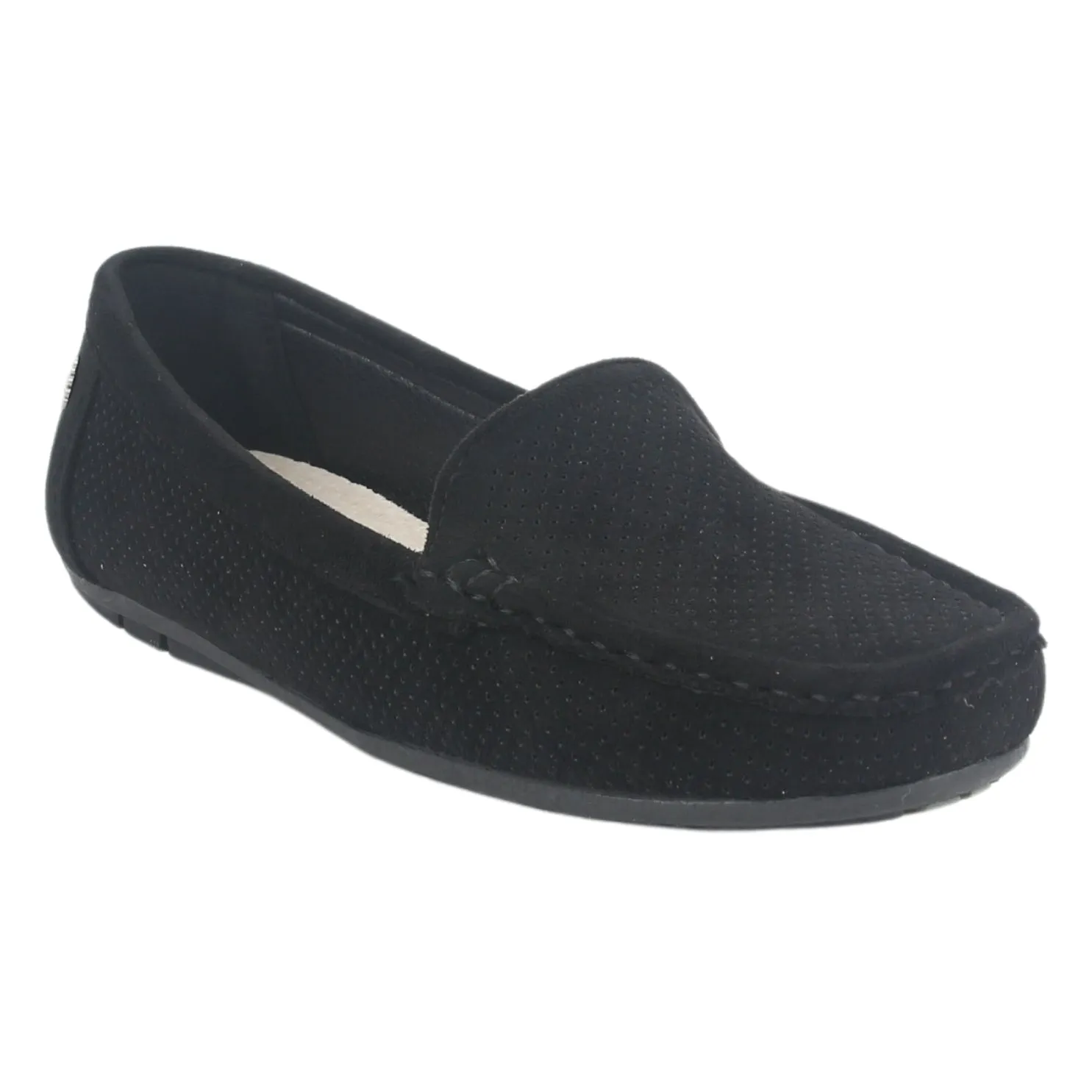 Mocasin Chalada Mujer Nautico-2 Negro Casual