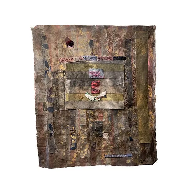 Modern Fabric Wall Ar - "Yesterday" - Decorative Tapestries