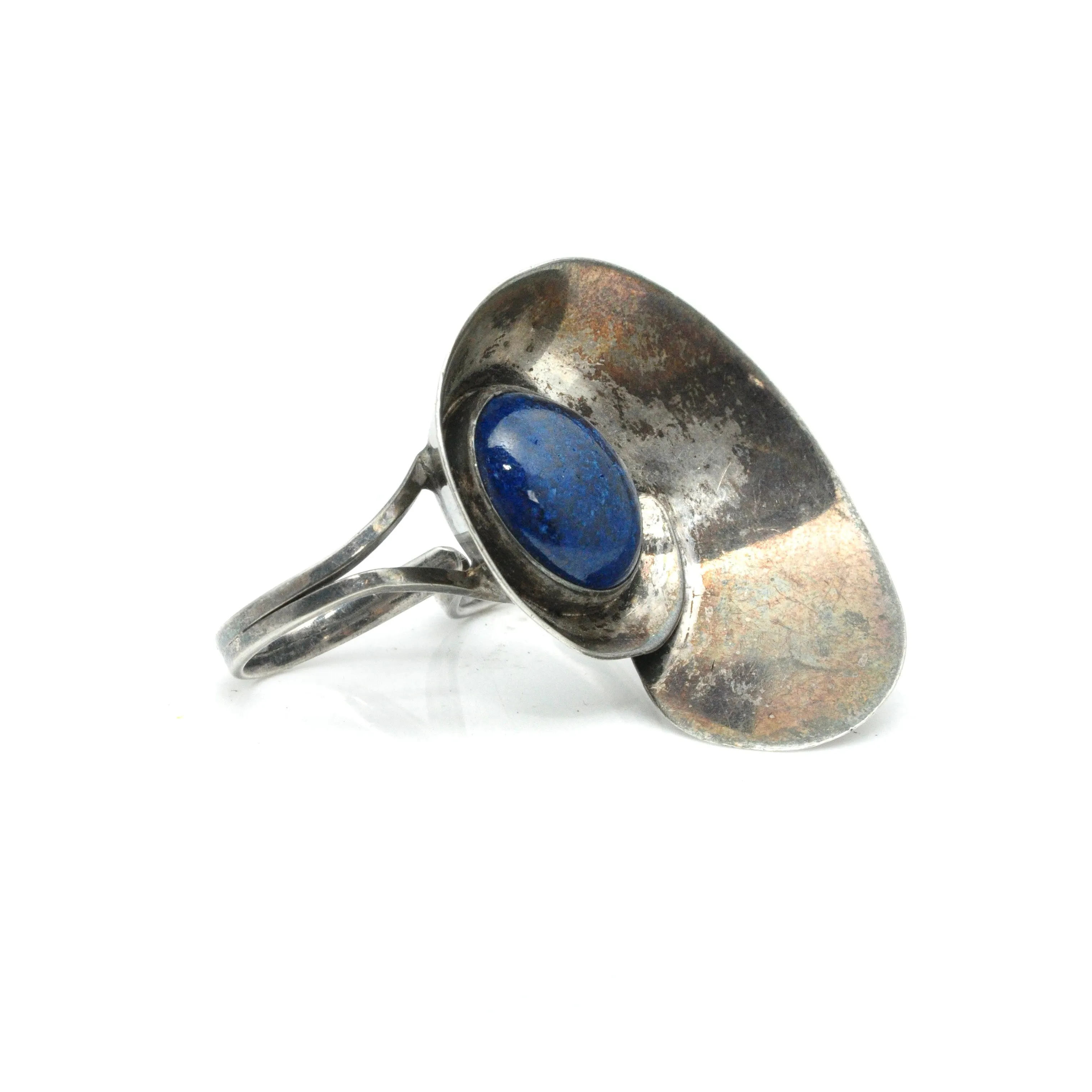 Modernist Double Finger Ring