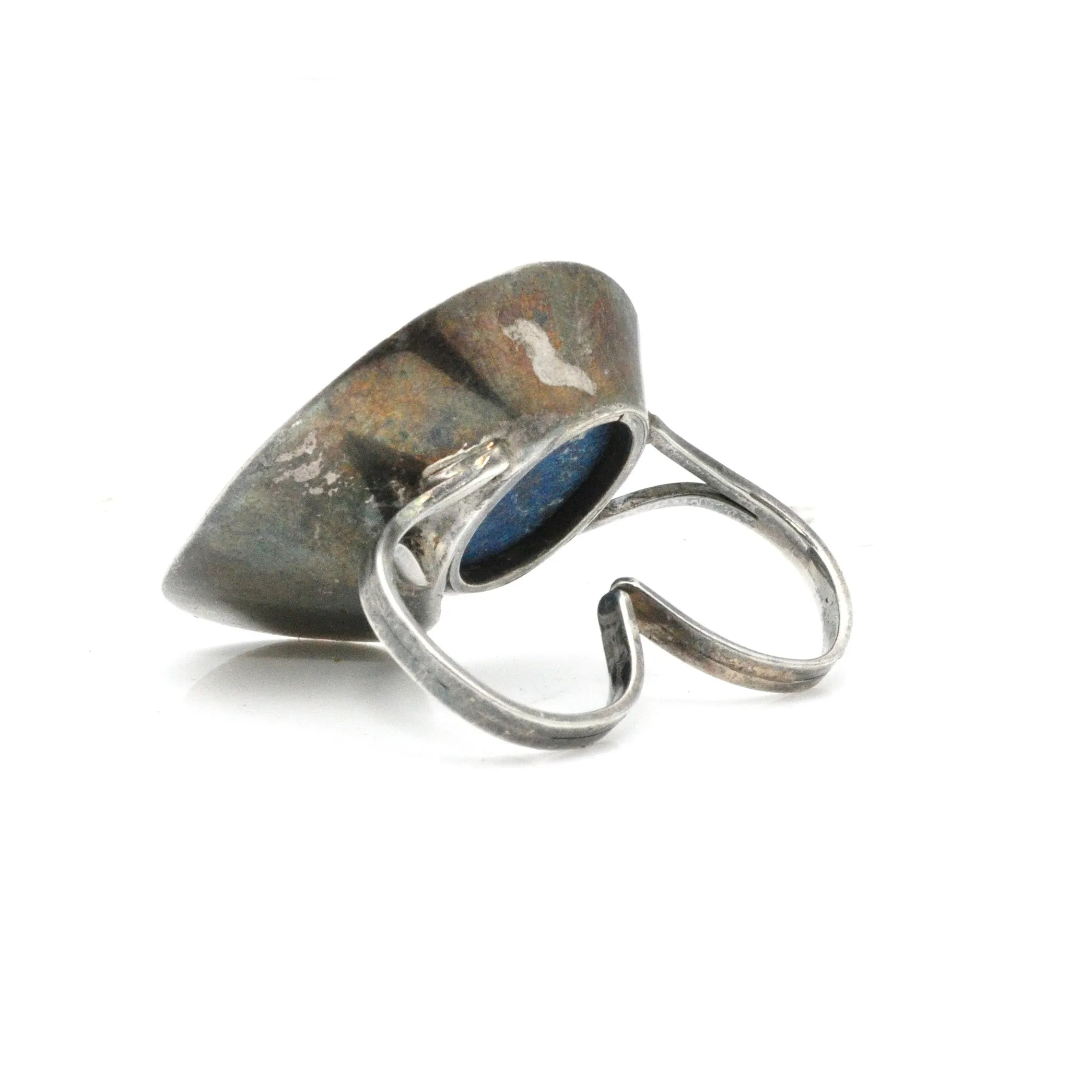 Modernist Double Finger Ring