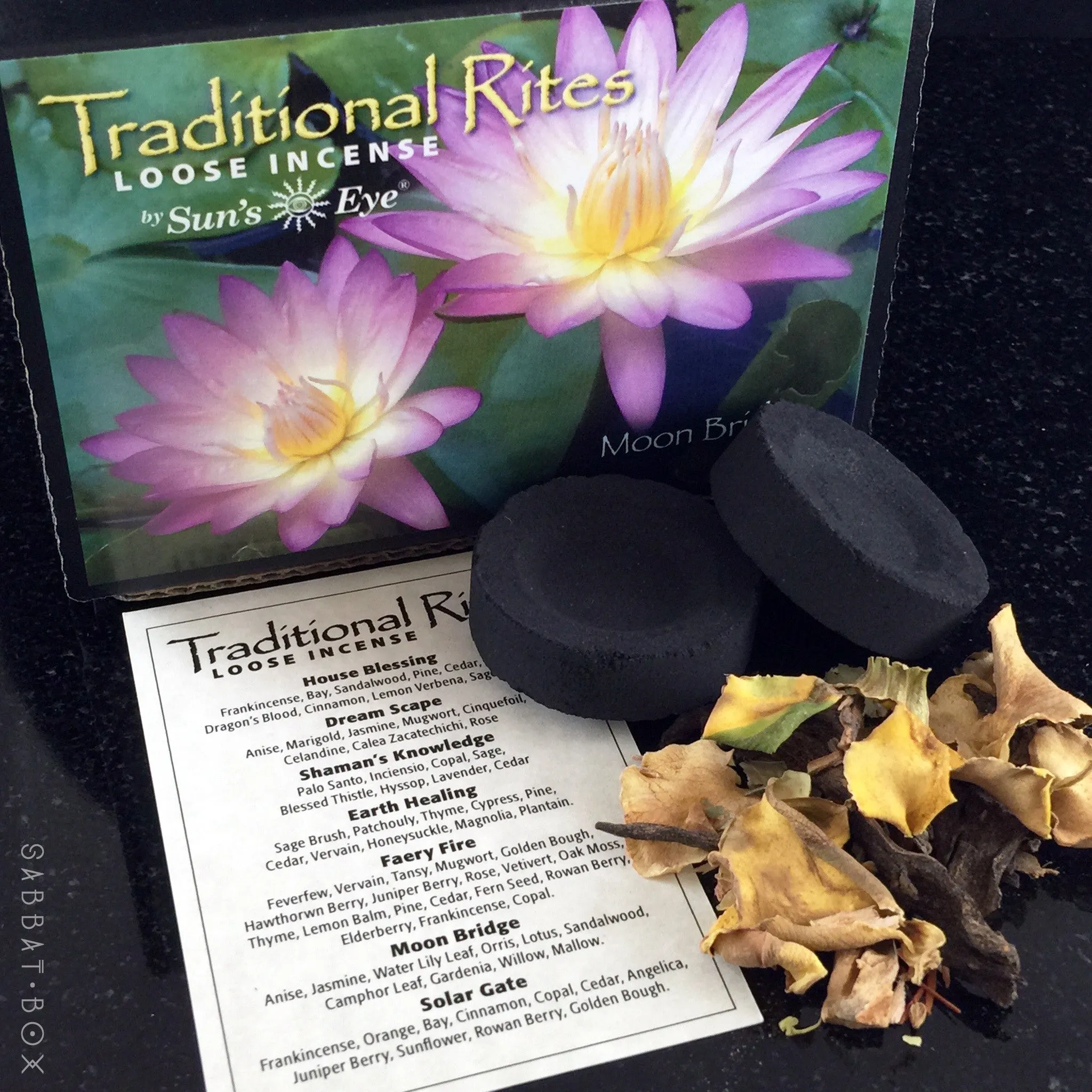 Moon Bridge Traditional Rites Loose Incense Kit