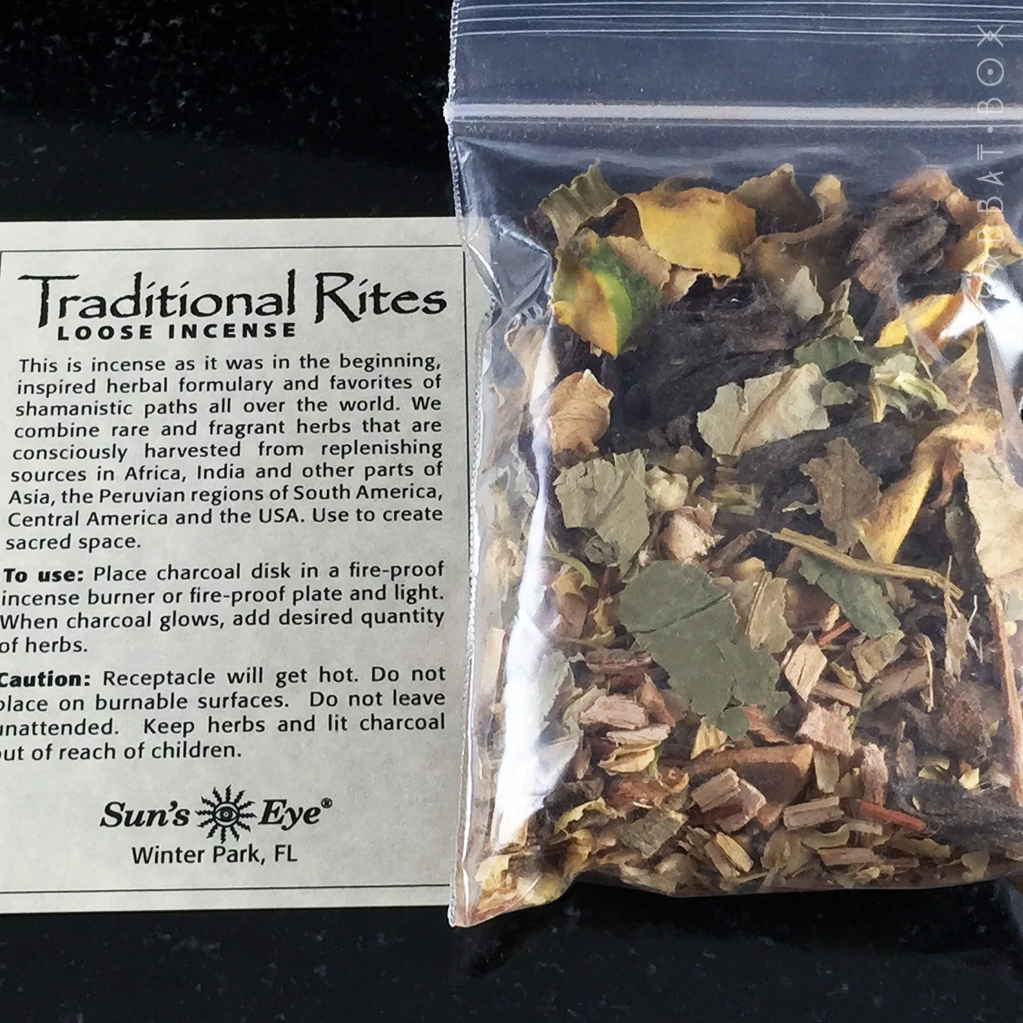 Moon Bridge Traditional Rites Loose Incense Kit