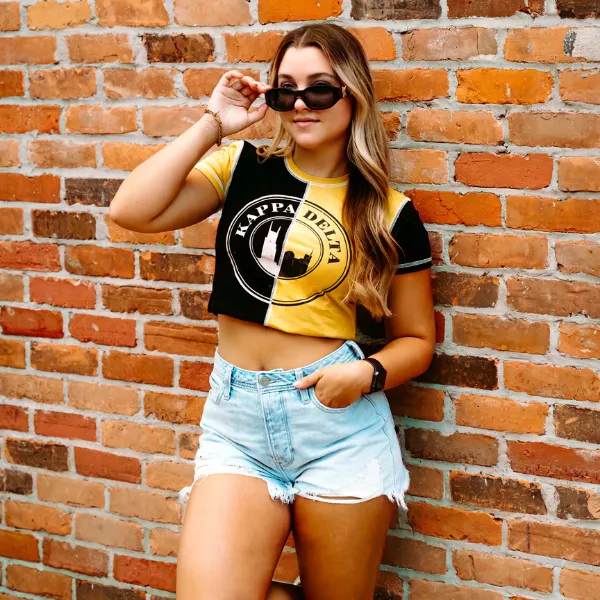 Multi Panel Baby Tee