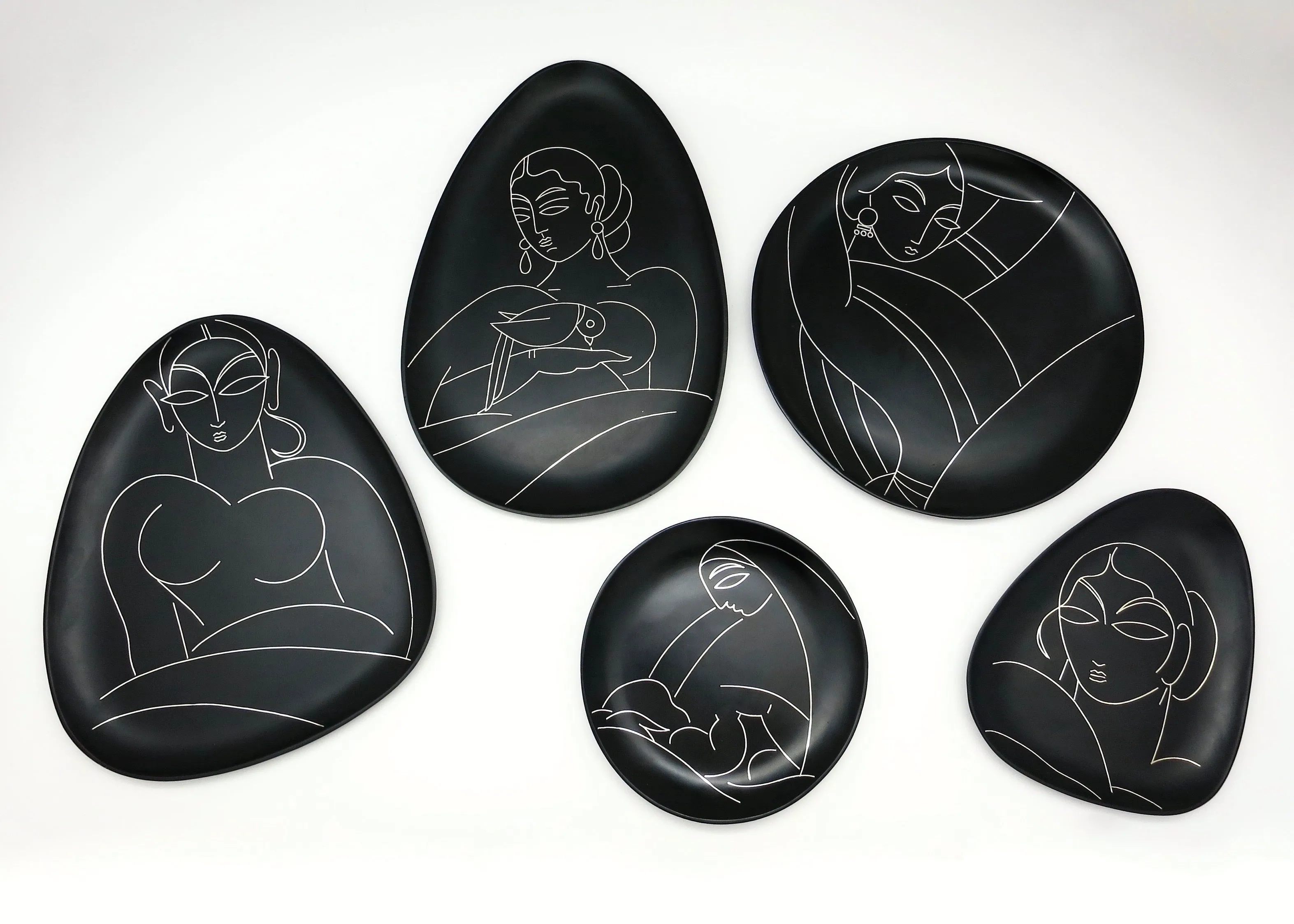 Nayika decorative plate