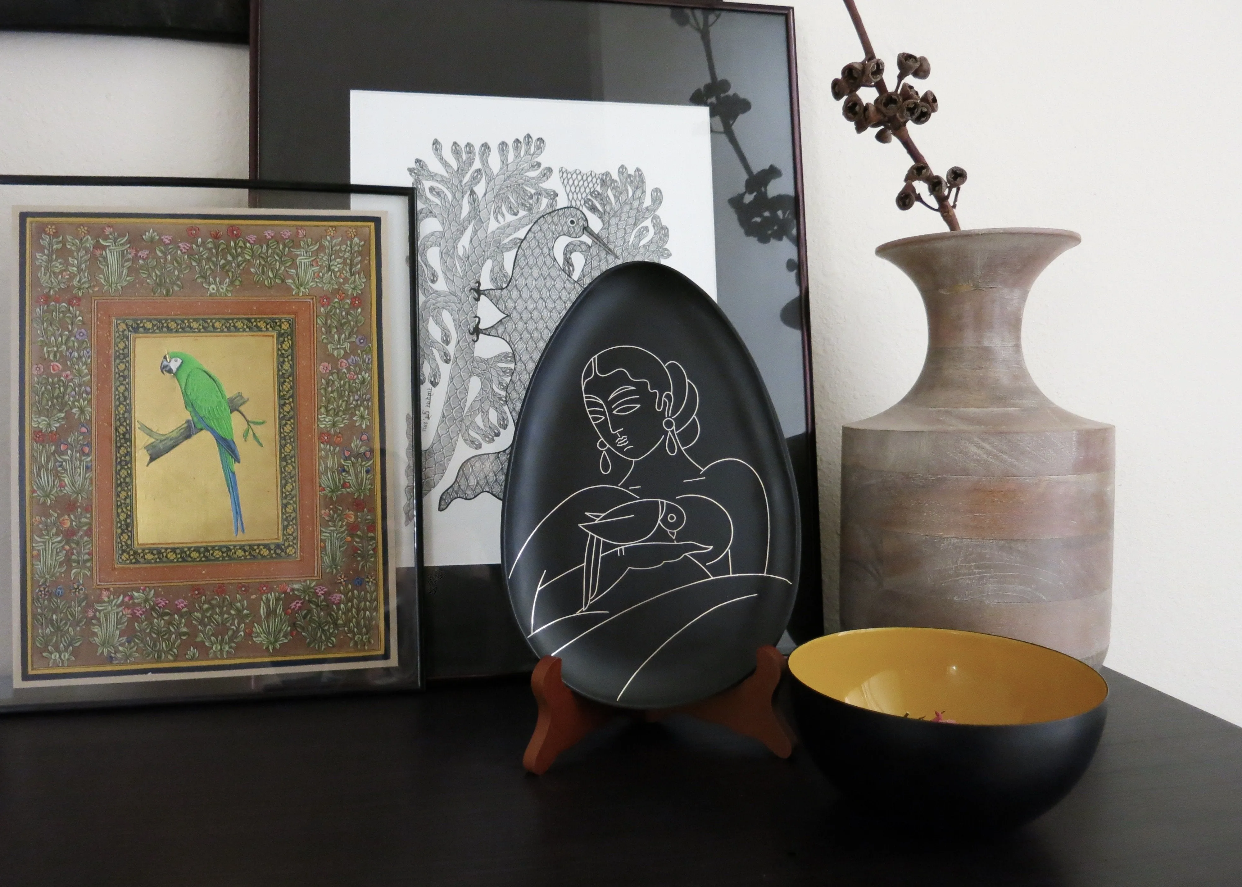 Nayika decorative plate