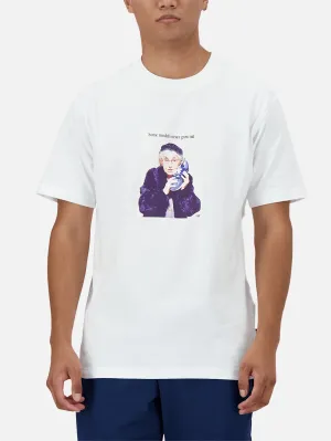NB Athletics Models Never Age Relaxed Tee "White"